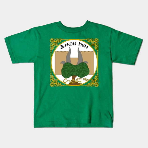 Smial Amon Hen Kids T-Shirt by EagleFlyFree